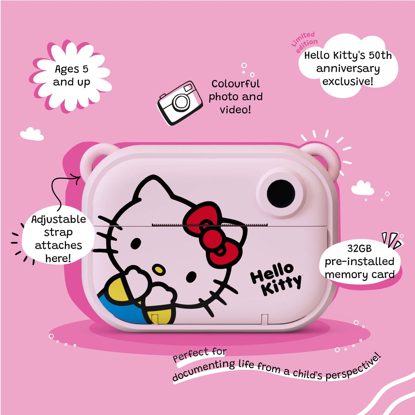 Hello Kitty - Print and Digital Camera – Model P