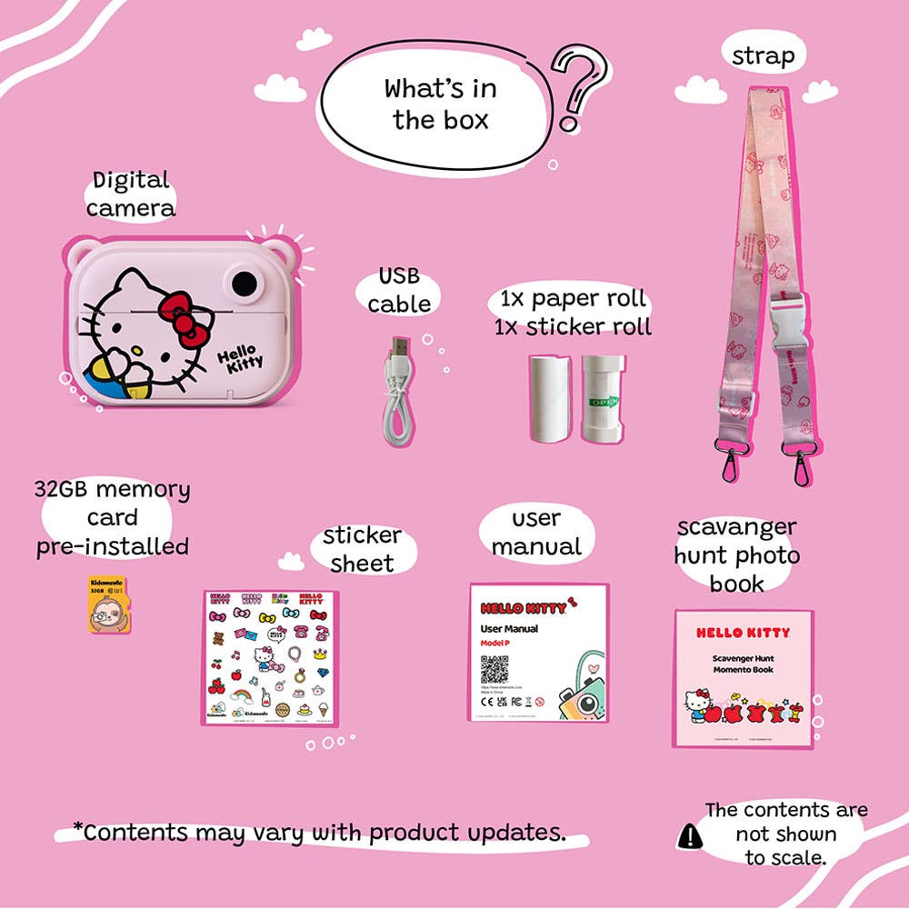Hello Kitty - Print and Digital Camera – Model P