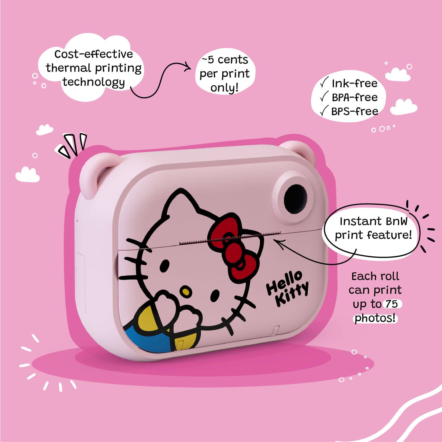 Hello Kitty - Print and Digital Camera – Model P