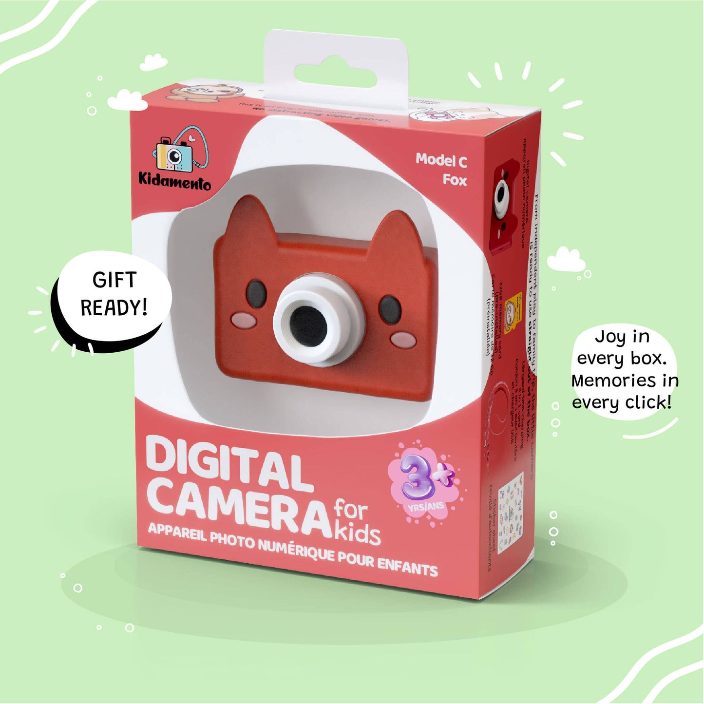 Akito the Fox - Kids Digital Camera - Model C