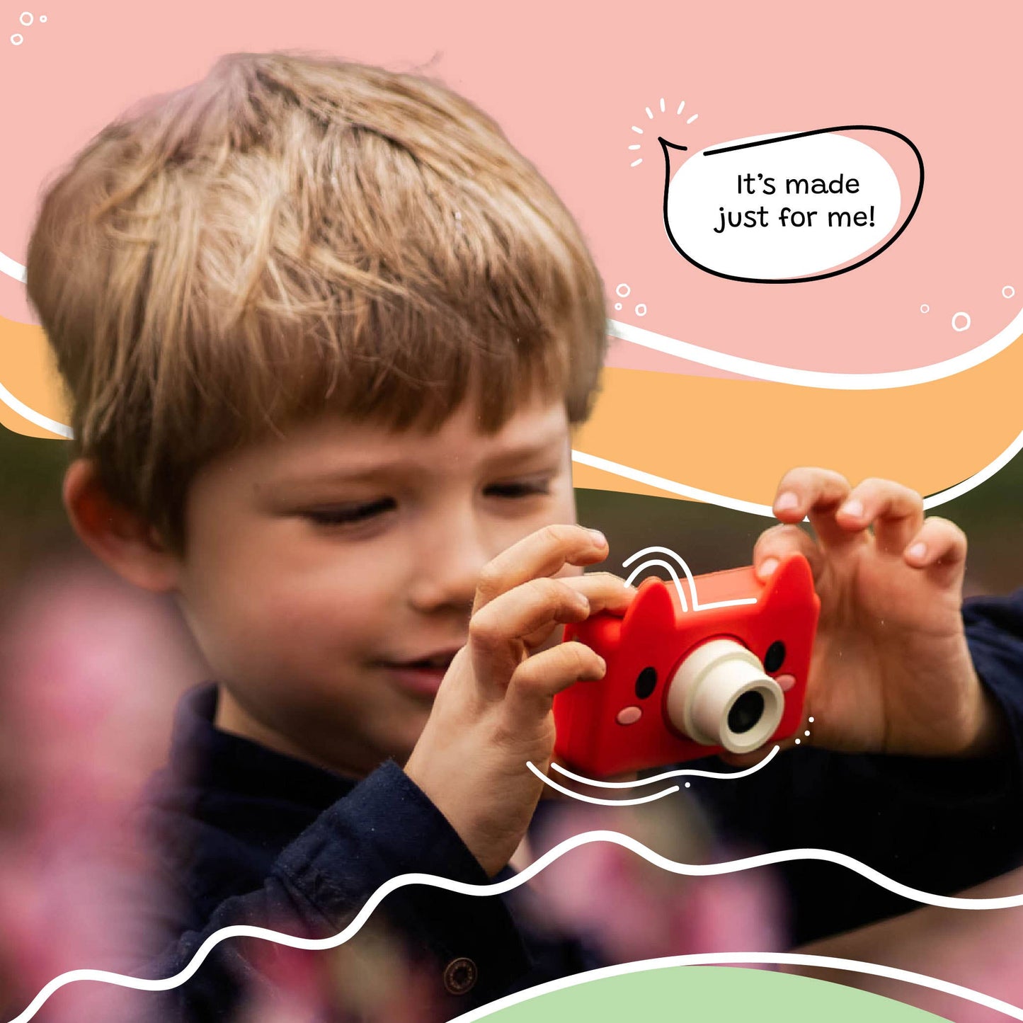 Akito the Fox - Kids Digital Camera - Model C